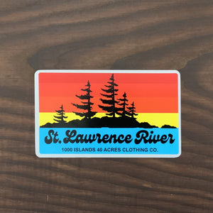 St. Lawrence River Sunset Magnet
